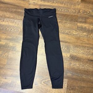 Patagonia Velocity Running Tights Pants Womens Medium Black Leggings
